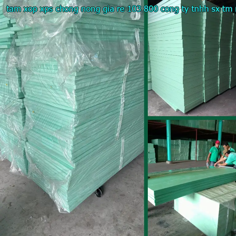 Nhà sản xuất tấm xốp XPS chống nóng giá rẻ 103.800₫: Công ty TNHH SX TM nhựa Tiến Phong