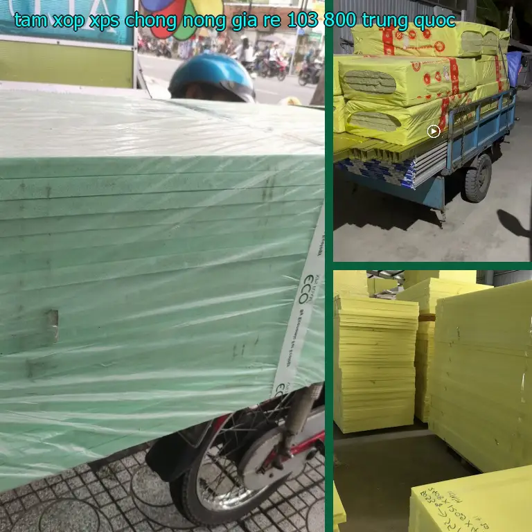Xuất xứ tấm xốp XPS chống nóng giá rẻ 103.800₫: Trung Quốc