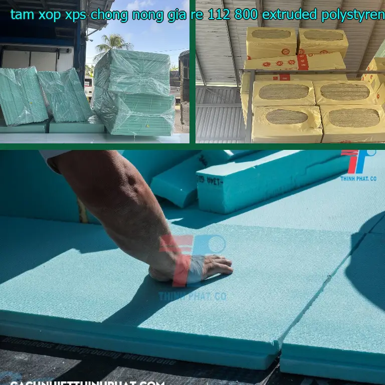 Chất liệu tấm xốp XPS chống nóng giá rẻ 112.800₫: Extruded Polystyrene Foam