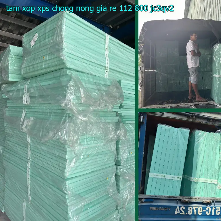 Model tấm xốp XPS chống nóng giá rẻ 112.800₫: JC3QV2