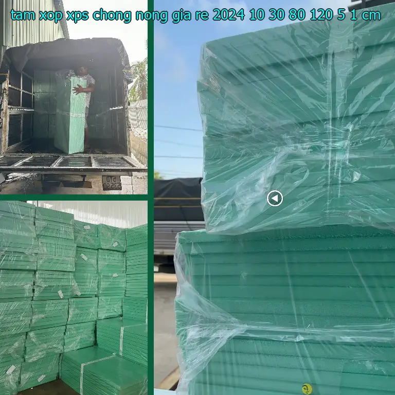 Kích thước tấm xốp XPS chống nóng giá rẻ 2024-10-30: 80*120*5.1 cm Kích thước tấm xốp XPS chống nóng giá rẻ 2024-10-30: 80*120*5.1 cm