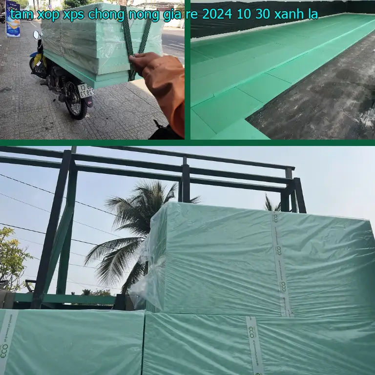 Màu sắc tấm xốp XPS chống nóng giá rẻ 2024-10-30: Xanh lá Màu sắc tấm xốp XPS chống nóng giá rẻ 2024-10-30: Xanh lá