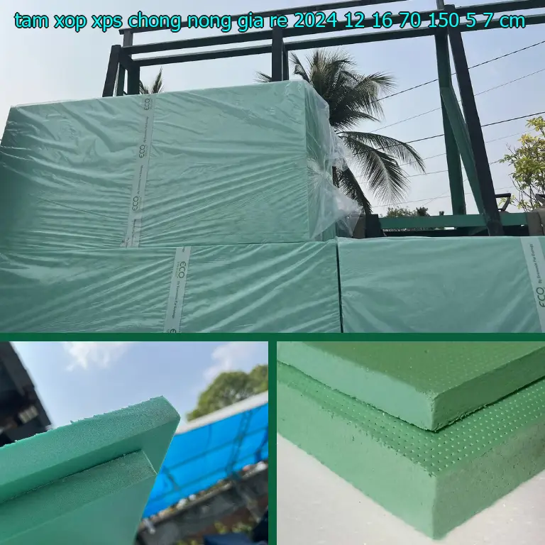 Kích thước tấm xốp XPS chống nóng giá rẻ 2024-12-16: 70*150*5.7 cm Kích thước tấm xốp XPS chống nóng giá rẻ 2024-12-16: 70*150*5.7 cm