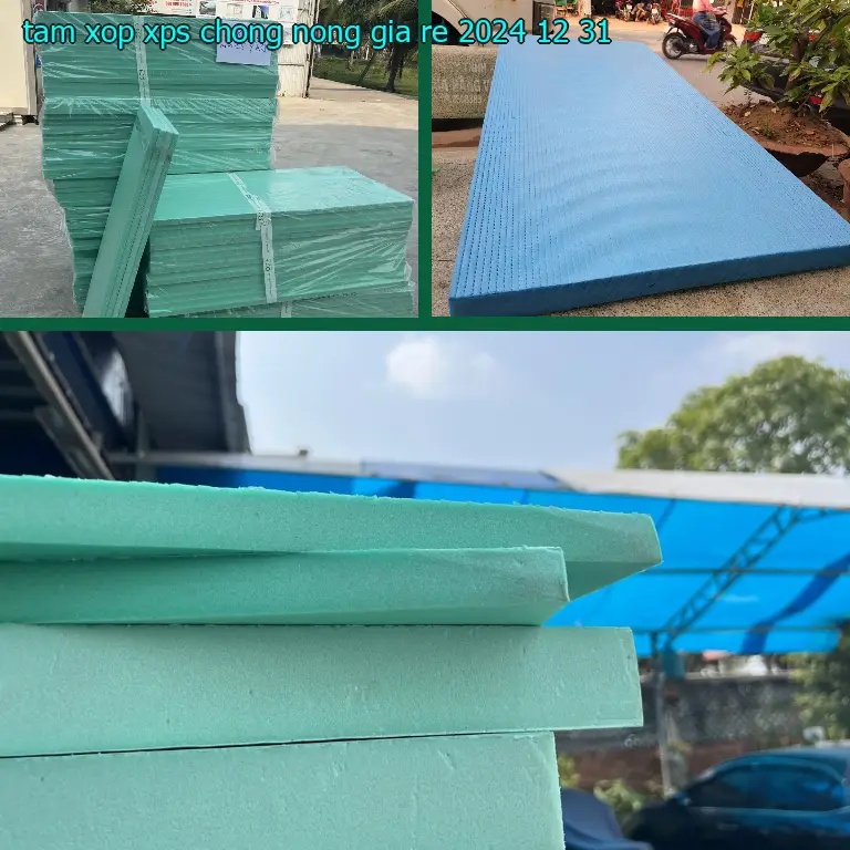 Tấm xốp XPS chống nóng giá rẻ 2024-12-31