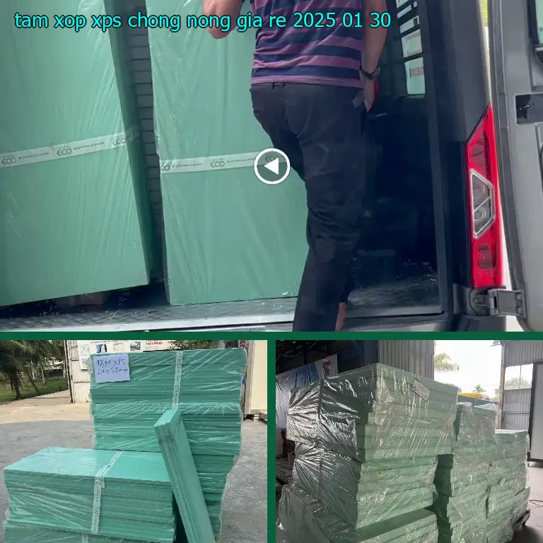 Tấm xốp XPS chống nóng giá rẻ 2025-01-30