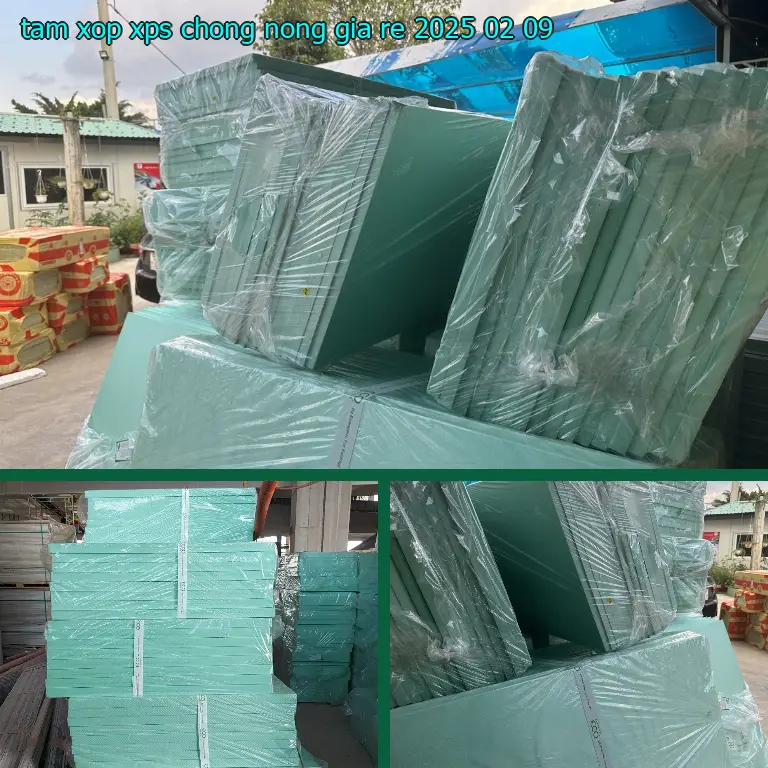 Tấm xốp XPS chống nóng giá rẻ 2025-02-09