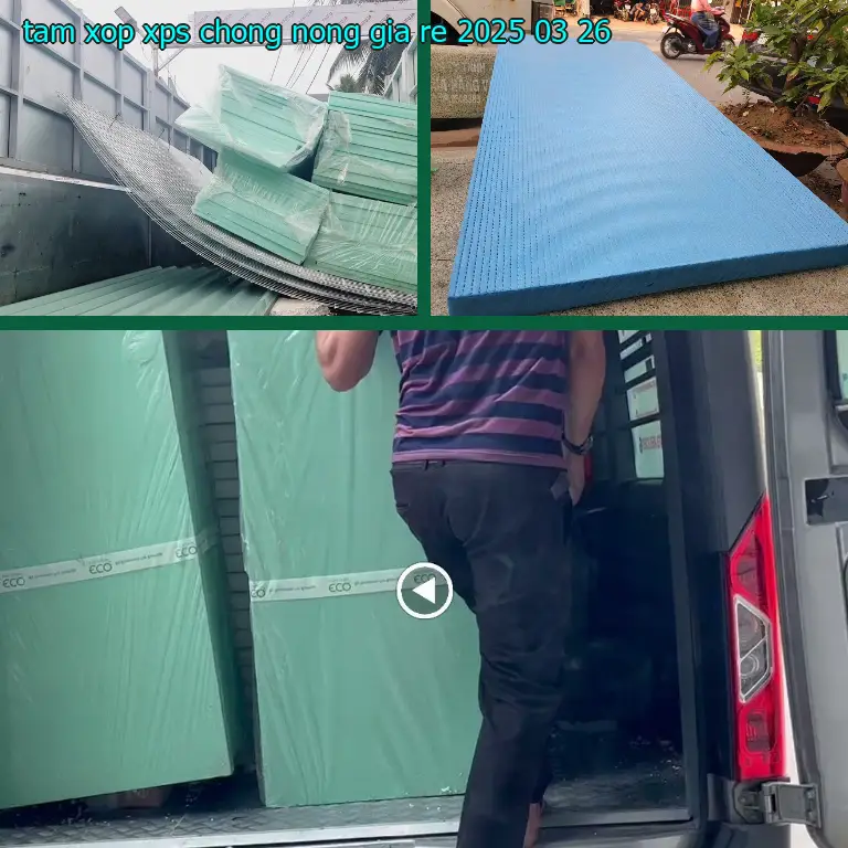 Tấm xốp XPS chống nóng giá rẻ 2025-03-26