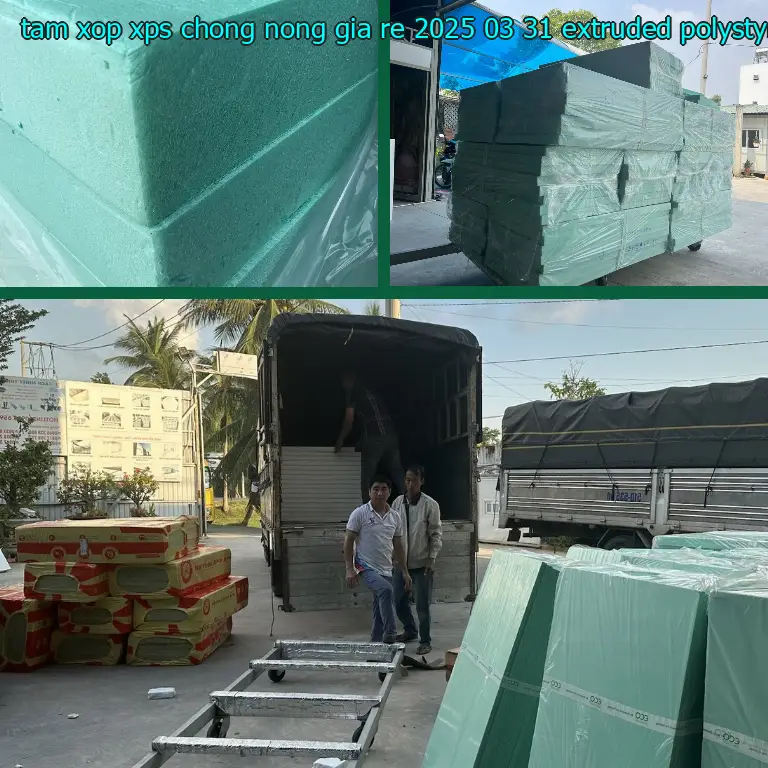 Chất liệu tấm xốp XPS chống nóng giá rẻ 2025-03-31: Extruded Polystyrene Foam Chất liệu tấm xốp XPS chống nóng giá rẻ 2025-03-31: Extruded Polystyrene Foam