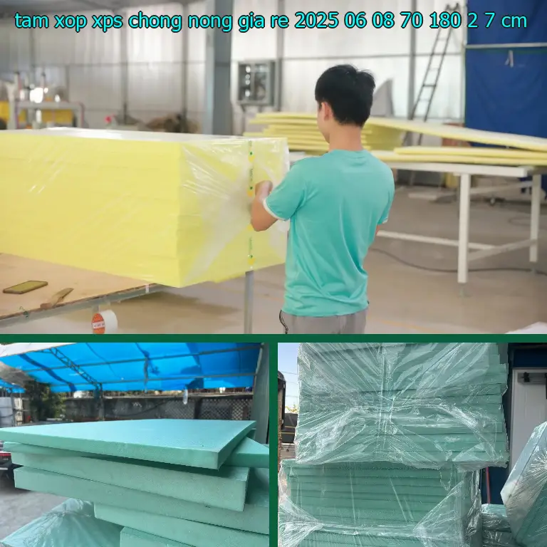 Kích thước tấm xốp XPS chống nóng giá rẻ 2025-06-08: 70*180*2.7 cm Kích thước tấm xốp XPS chống nóng giá rẻ 2025-06-08: 70*180*2.7 cm