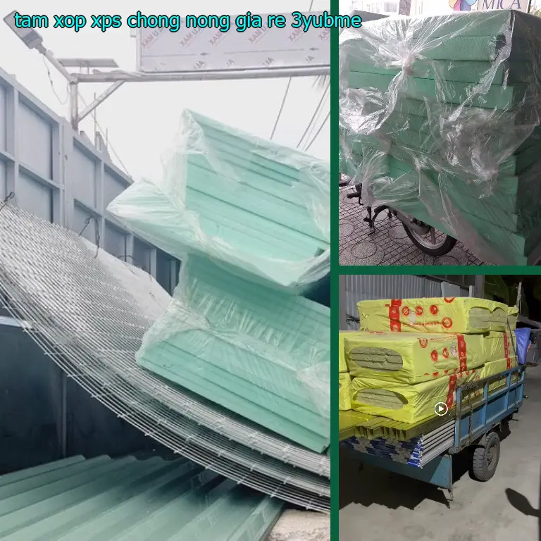 Tấm xốp XPS chống nóng giá rẻ 3YUBME