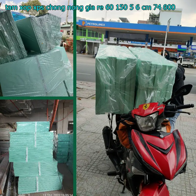 Đơn giá tấm xốp XPS chống nóng giá rẻ 60*150*5.6 cm: 74.000₫ Đơn giá tấm xốp XPS chống nóng giá rẻ 60*150*5.6 cm: 74.000₫