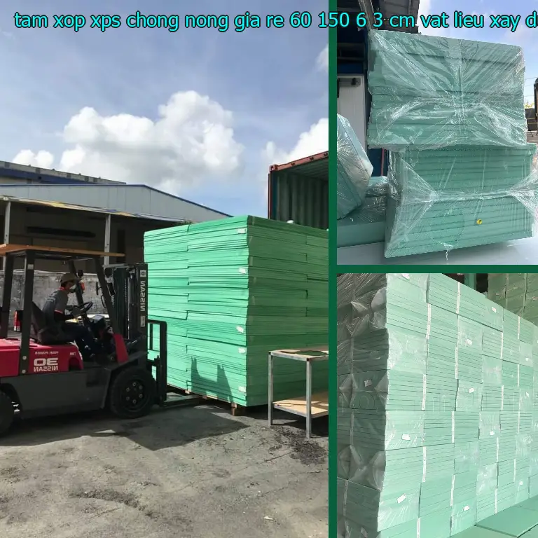 Nhà cung cấp tấm xốp XPS chống nóng giá rẻ 60*150*6.3 cm: Vật Liệu Xây Dựng Mr.HẢI Nhà cung cấp tấm xốp XPS chống nóng giá rẻ 60*150*6.3 cm: Vật Liệu Xây Dựng Mr.HẢI