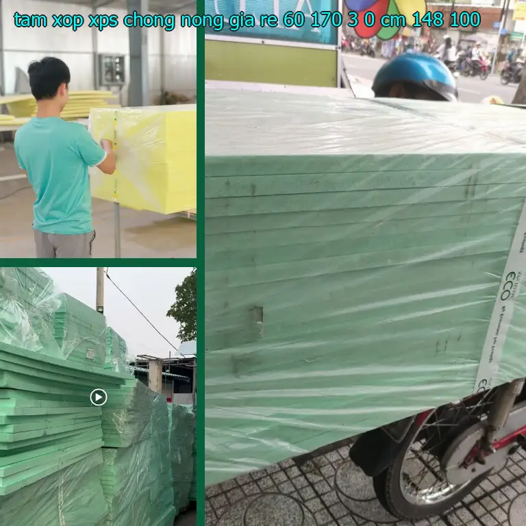 Đơn giá tấm xốp XPS chống nóng giá rẻ 60*170*3.0 cm: 148.100₫