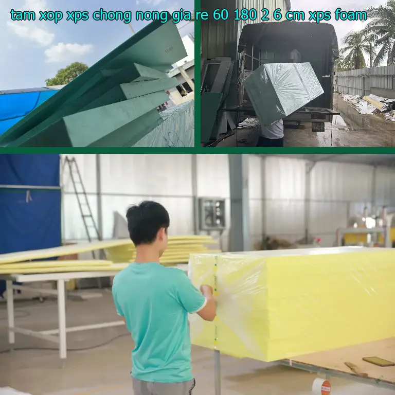 Danh mục tấm xốp XPS chống nóng giá rẻ 60*180*2.6 cm: XPS Foam Danh mục tấm xốp XPS chống nóng giá rẻ 60*180*2.6 cm: XPS Foam