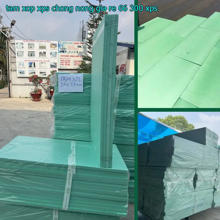 Chất liệu tấm xốp XPS chống nóng giá rẻ 66.300₫: XPS Chất liệu tấm xốp XPS chống nóng giá rẻ 66.300₫: XPS