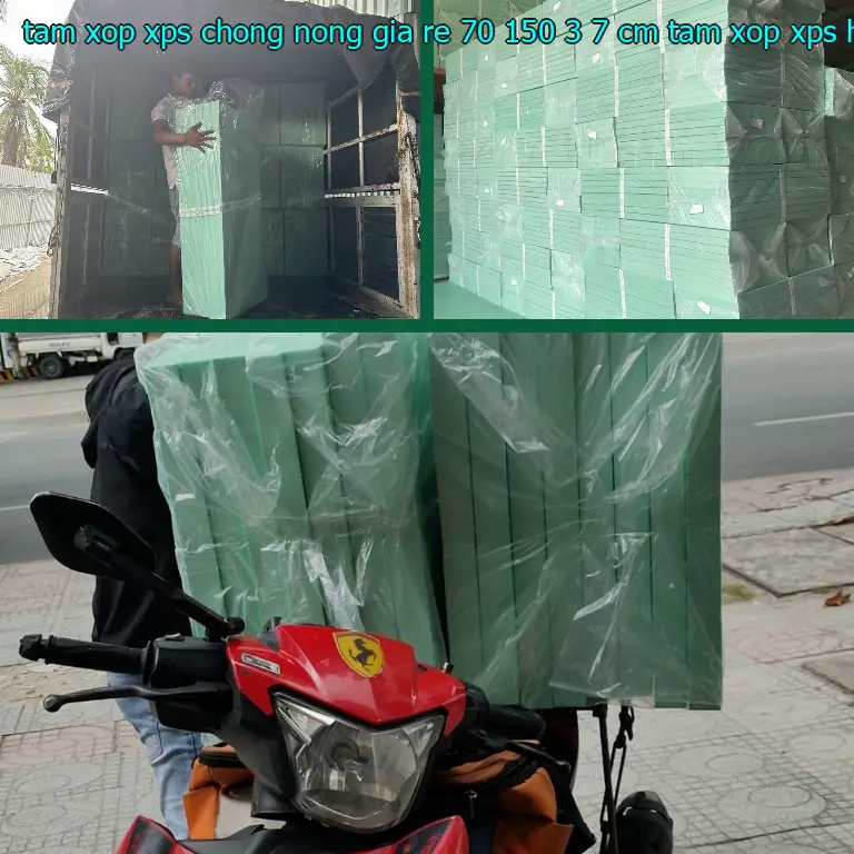 Nhà sản xuất tấm xốp XPS chống nóng giá rẻ 70*150*3.7 cm: Tấm xốp XPS Hiệp Thành Nhà sản xuất tấm xốp XPS chống nóng giá rẻ 70*150*3.7 cm: Tấm xốp XPS Hiệp Thành