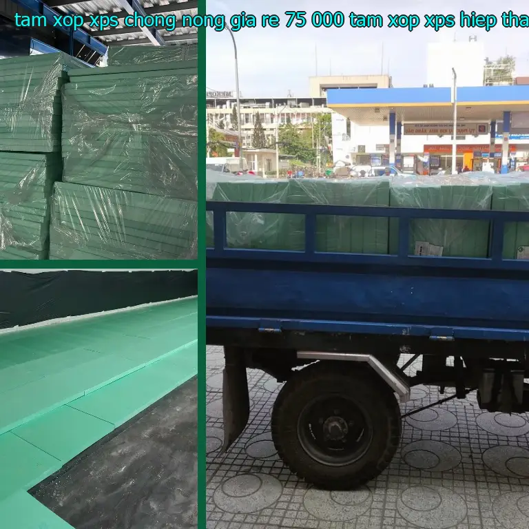 Nhà sản xuất tấm xốp XPS chống nóng giá rẻ 75.000₫: Tấm xốp XPS Hiệp Thành Nhà sản xuất tấm xốp XPS chống nóng giá rẻ 75.000₫: Tấm xốp XPS Hiệp Thành