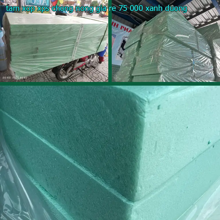 Màu sắc tấm xốp XPS chống nóng giá rẻ 75.000₫: Xanh dương Màu sắc tấm xốp XPS chống nóng giá rẻ 75.000₫: Xanh dương