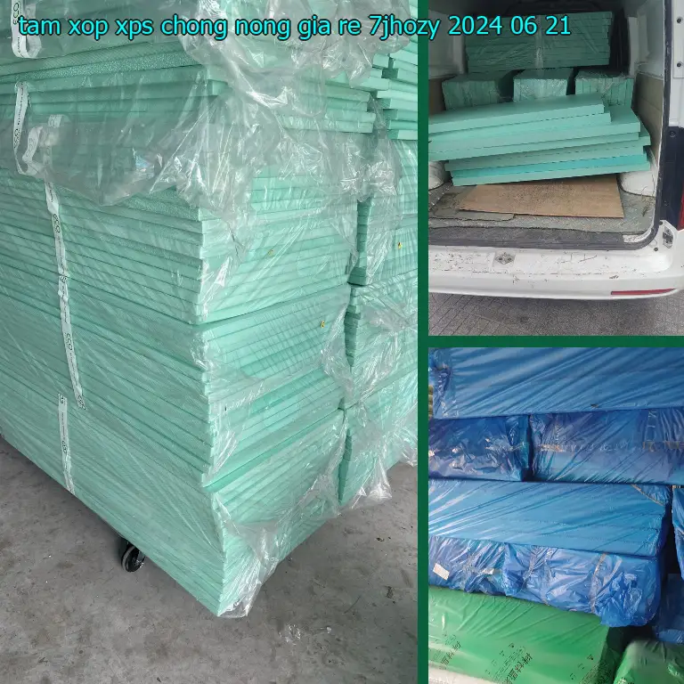 Ngày sản xuất tấm xốp XPS chống nóng giá rẻ 7JHOZY: 2024-06-21