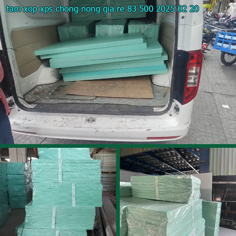 Ngày sản xuất tấm xốp XPS chống nóng giá rẻ 83.500₫: 2025-02-20 Ngày sản xuất tấm xốp XPS chống nóng giá rẻ 83.500₫: 2025-02-20