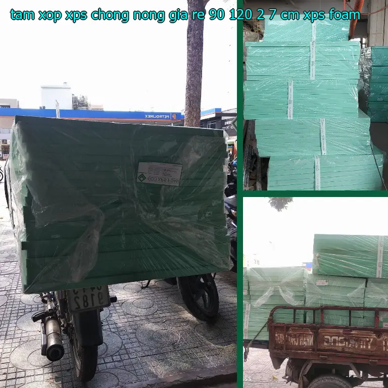 Danh mục tấm xốp XPS chống nóng giá rẻ 90*120*2.7 cm: XPS Foam