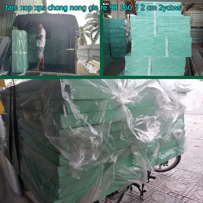 Model tấm xốp XPS chống nóng giá rẻ 90*160*5.2 cm: 2YCTWS Model tấm xốp XPS chống nóng giá rẻ 90*160*5.2 cm: 2YCTWS