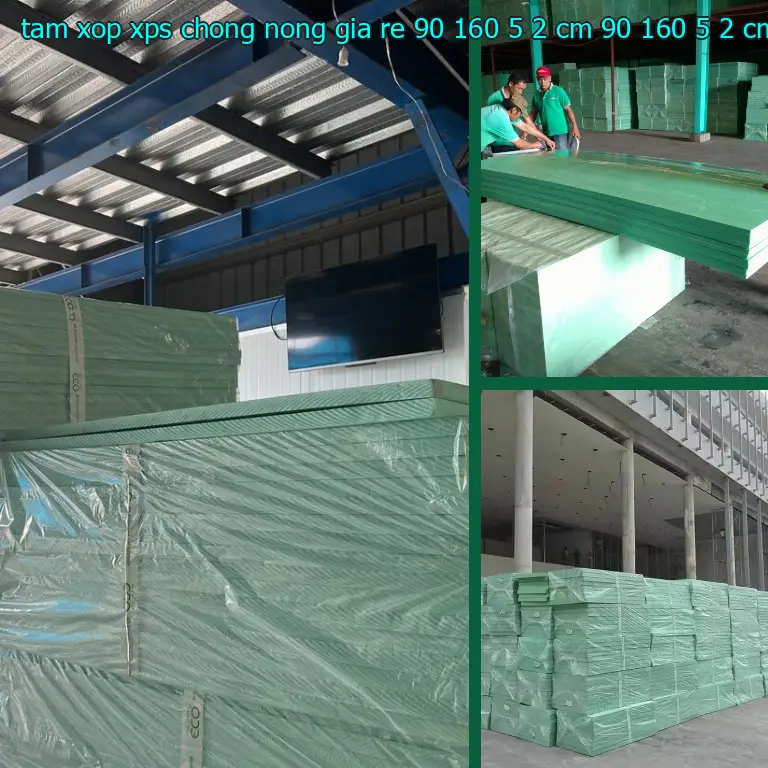 Kích thước tấm xốp XPS chống nóng giá rẻ 90*160*5.2 cm: 90*160*5.2 cm Kích thước tấm xốp XPS chống nóng giá rẻ 90*160*5.2 cm: 90*160*5.2 cm