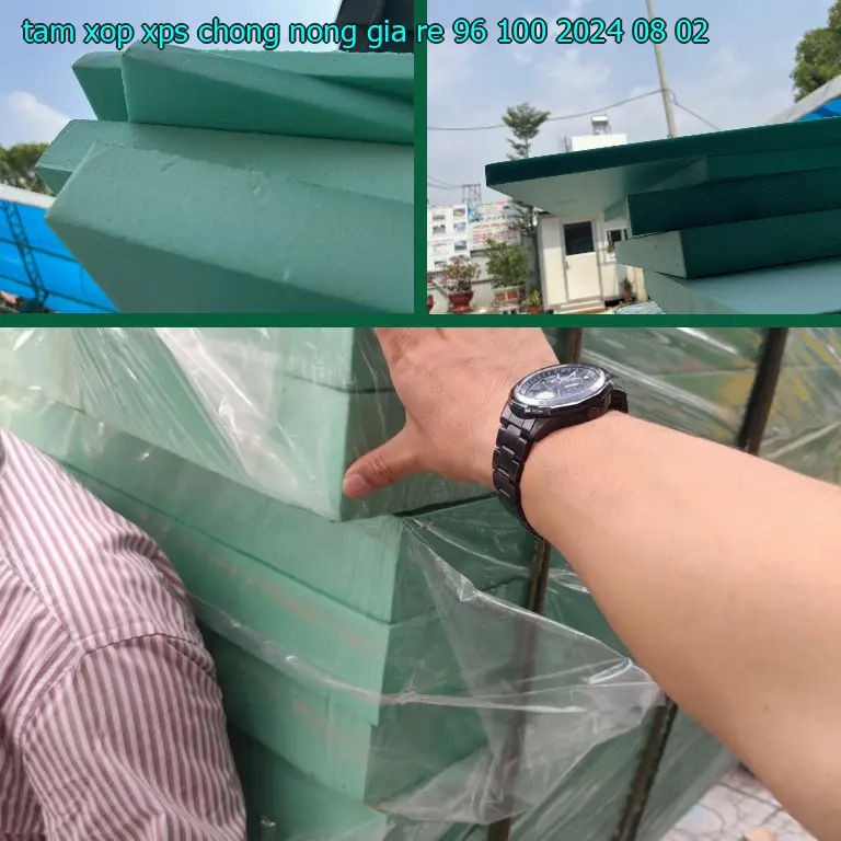 Ngày sản xuất tấm xốp XPS chống nóng giá rẻ 96.100₫: 2024-08-02 Ngày sản xuất tấm xốp XPS chống nóng giá rẻ 96.100₫: 2024-08-02