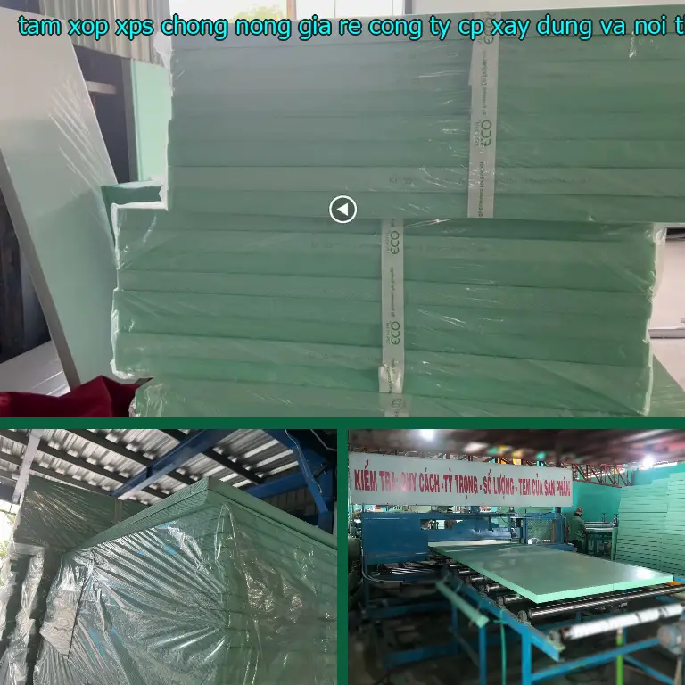 Ngày sản xuất tấm xốp XPS chống nóng giá rẻ Công ty CP xây dựng và nội thất Remak: 2024-10-19