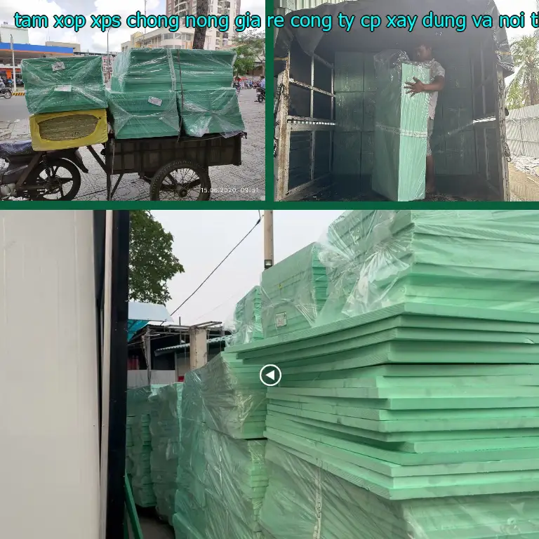 Xuất xứ tấm xốp XPS chống nóng giá rẻ Công ty CP xây dựng và nội thất Remak: Trung Quốc