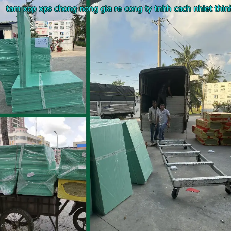 Tấm xốp XPS chống nóng giá rẻ Công ty TNHH cách nhiệt Thịnh Phát