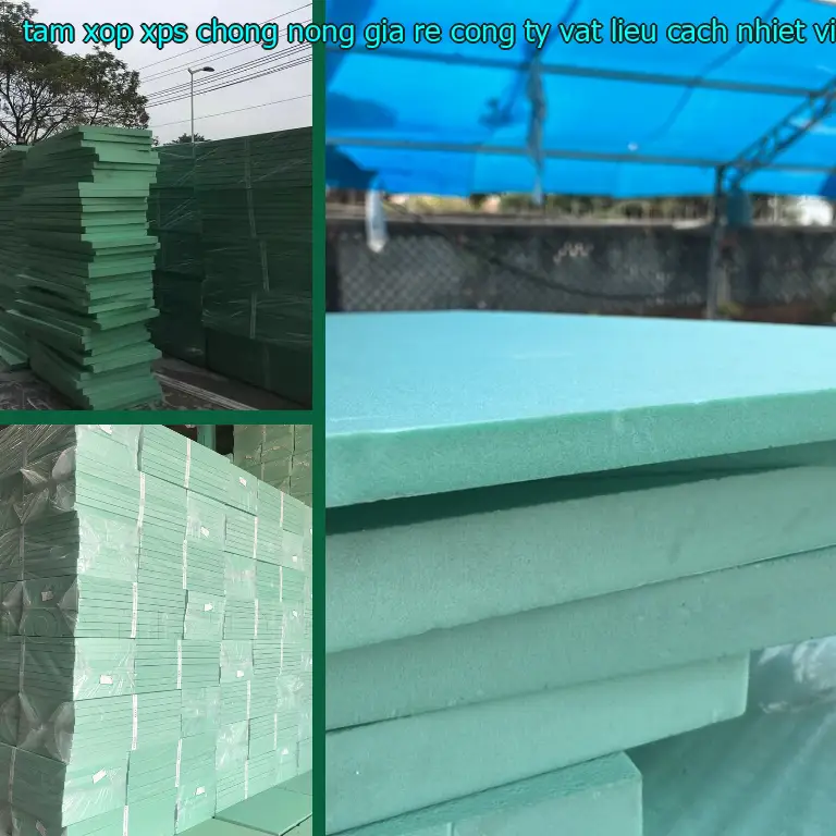 Kích thước tấm xốp XPS chống nóng giá rẻ Công ty vật liệu cách nhiệt Việt Nhật: 90*180*6.7 cm