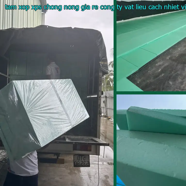 Màu sắc tấm xốp XPS chống nóng giá rẻ Công ty vật liệu cách nhiệt Việt Nhật: Xanh dương
