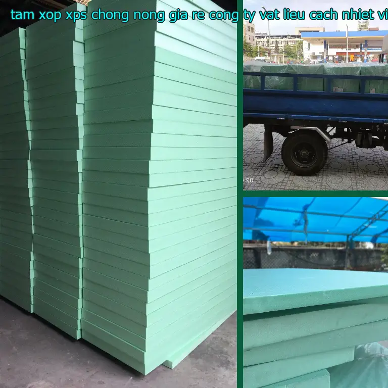Danh mục tấm xốp XPS chống nóng giá rẻ Công ty vật liệu cách nhiệt Việt Nhật: XPS Foam Board