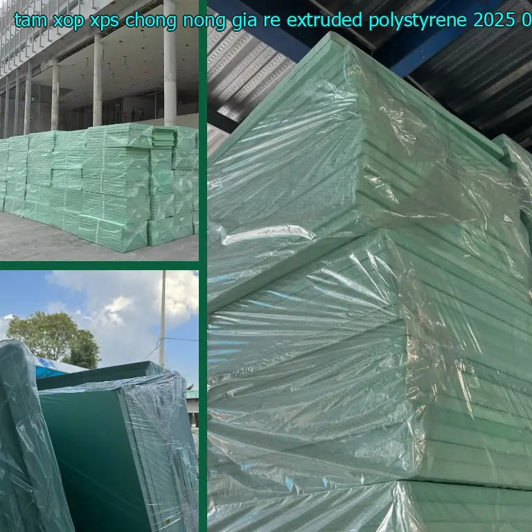 Ngày sản xuất tấm xốp XPS chống nóng giá rẻ Extruded Polystyrene: 2025-02-22 Ngày sản xuất tấm xốp XPS chống nóng giá rẻ Extruded Polystyrene: 2025-02-22