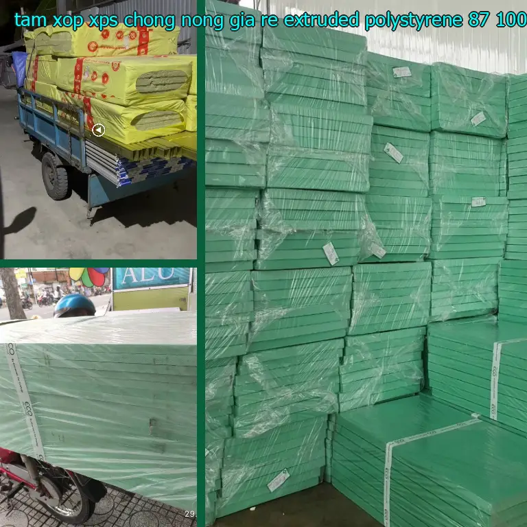 Đơn giá tấm xốp XPS chống nóng giá rẻ Extruded Polystyrene: 87.100₫ Đơn giá tấm xốp XPS chống nóng giá rẻ Extruded Polystyrene: 87.100₫