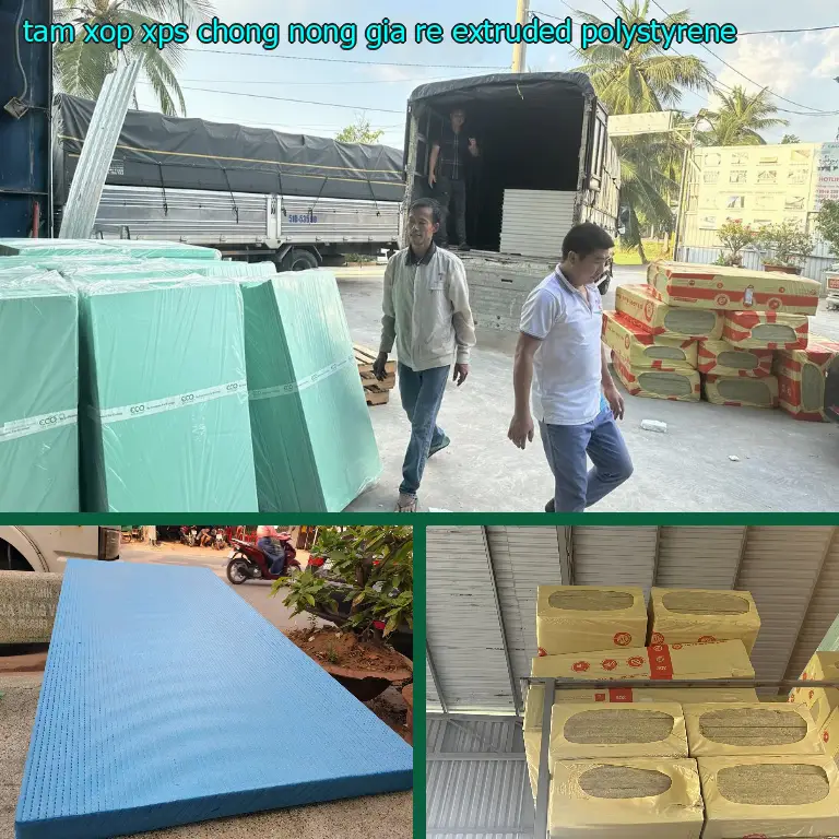 Tấm xốp XPS chống nóng giá rẻ Extruded Polystyrene
