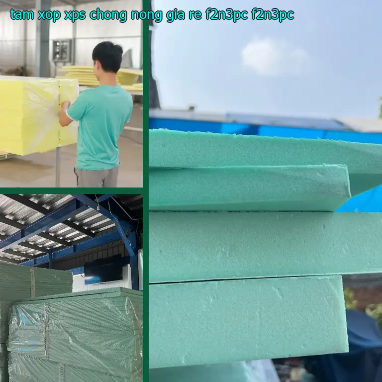 Model tấm xốp XPS chống nóng giá rẻ F2N3PC: F2N3PC
