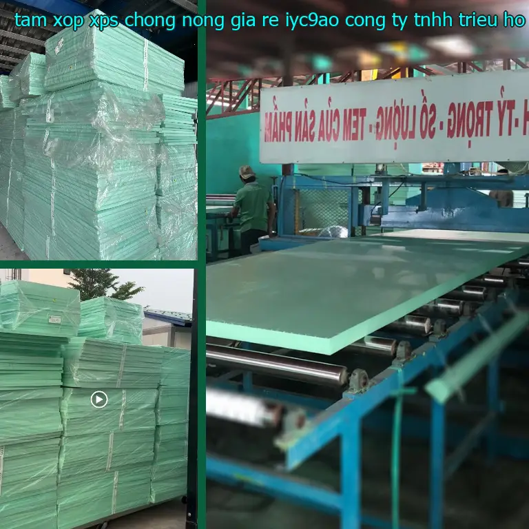 Nhà sản xuất tấm xốp XPS chống nóng giá rẻ IYC9AO: Công ty TNHH Triệu Hổ