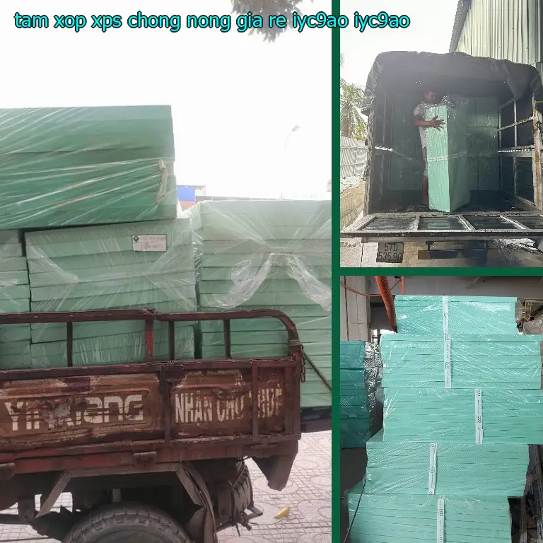 Model tấm xốp XPS chống nóng giá rẻ IYC9AO: IYC9AO