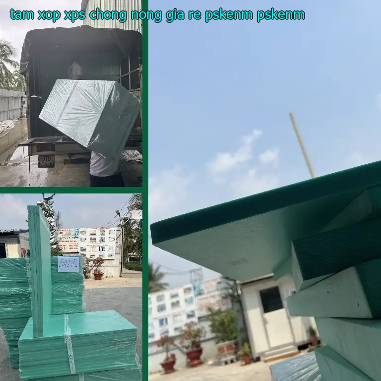 Model tấm xốp XPS chống nóng giá rẻ PSKENM: PSKENM