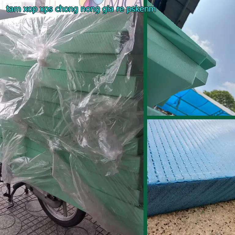 Tấm xốp XPS chống nóng giá rẻ PSKENM