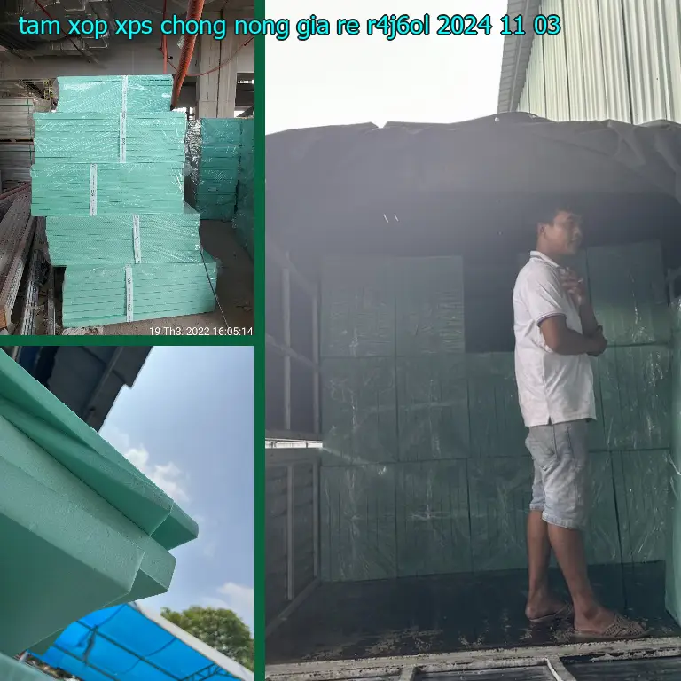 Ngày sản xuất tấm xốp XPS chống nóng giá rẻ R4J6OL: 2024-11-03