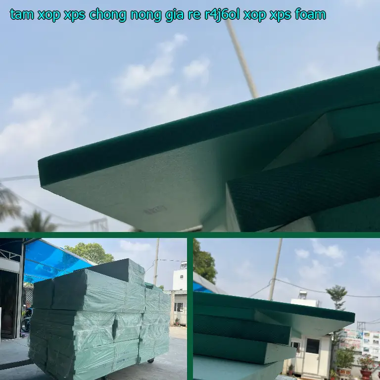 Danh mục tấm xốp XPS chống nóng giá rẻ R4J6OL: Xốp XPS Foam