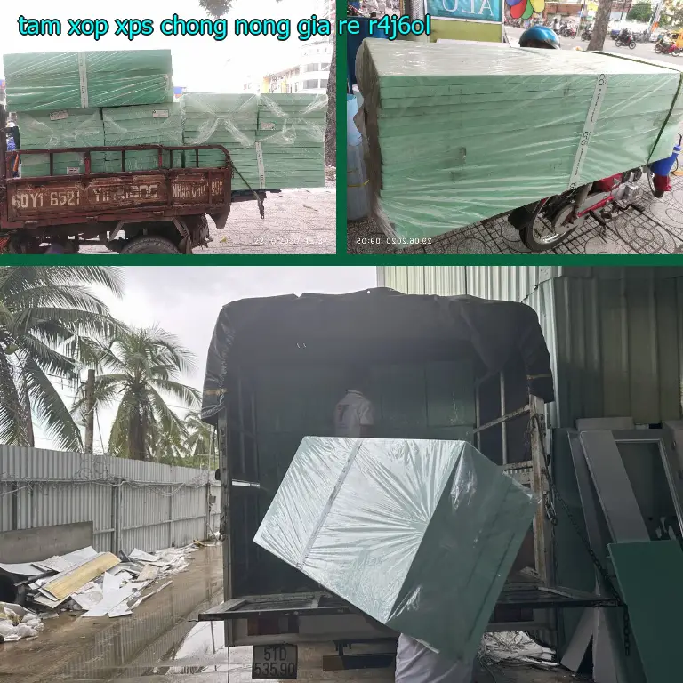 Tấm xốp XPS chống nóng giá rẻ R4J6OL