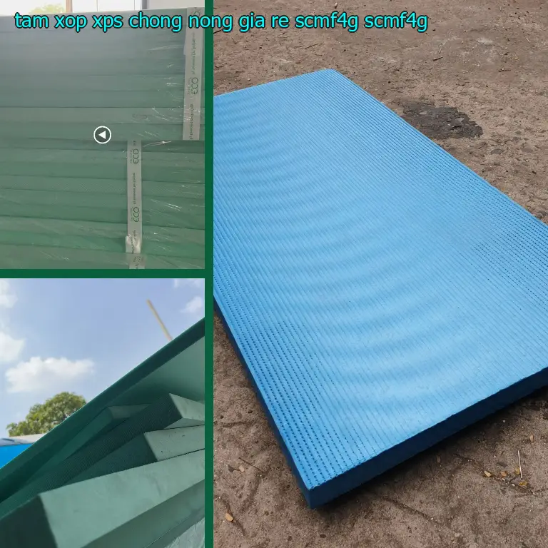 Model tấm xốp XPS chống nóng giá rẻ SCMF4G: SCMF4G
