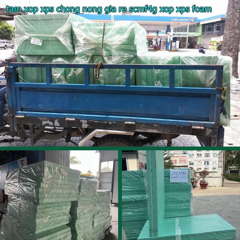 Danh mục tấm xốp XPS chống nóng giá rẻ SCMF4G: Xốp XPS Foam