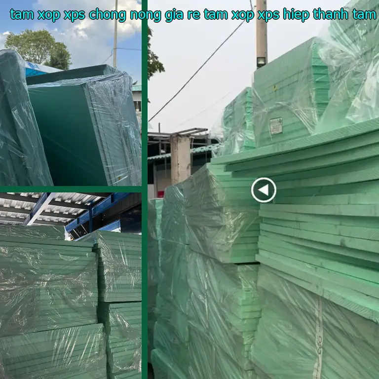 Nhà sản xuất tấm xốp XPS chống nóng giá rẻ Tấm xốp XPS Hiệp Thành: Tấm xốp XPS Hiệp Thành