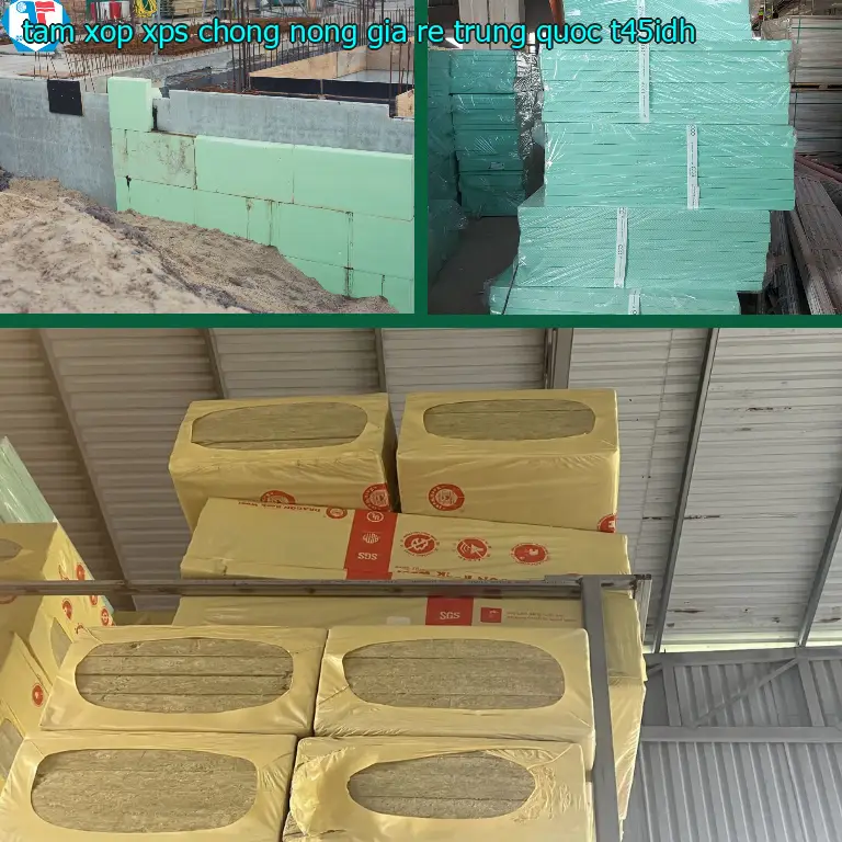 Model tấm xốp XPS chống nóng giá rẻ Trung Quốc: T45IDH Model tấm xốp XPS chống nóng giá rẻ Trung Quốc: T45IDH