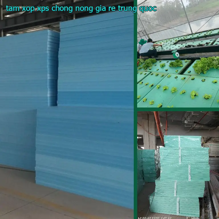 Tấm xốp XPS chống nóng giá rẻ Trung Quốc